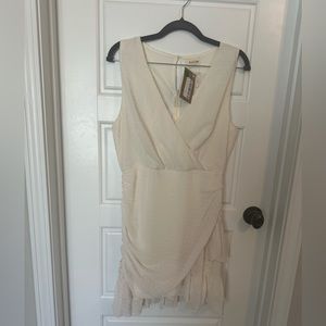 White dress with tags